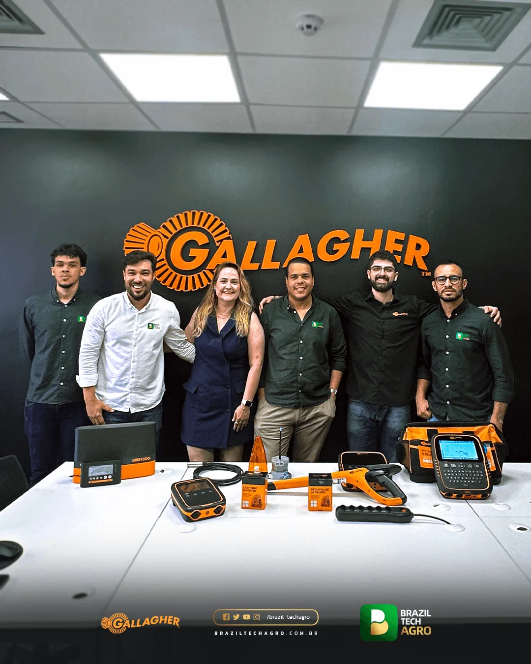 Gallagher — distribuidora oficial Brazil Tech Agro